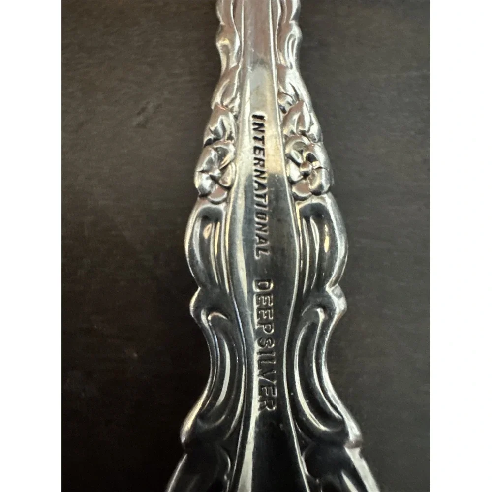 International Deep Silver COUNTESS Teaspoons Silverplate Set of 6
